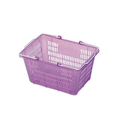 スケルトンミニバスケット(5ケ入)パープル52308-2*の商品画像