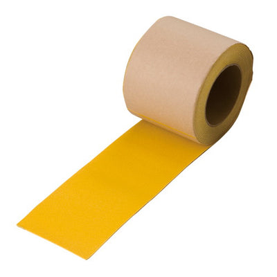 路面貼用テープ100mm幅黄ユニラインテープ54099YLWの商品画像