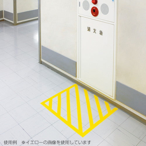 駐車場備品 屋内床貼り用テープ 赤 863-383A 863-383A 54944RED