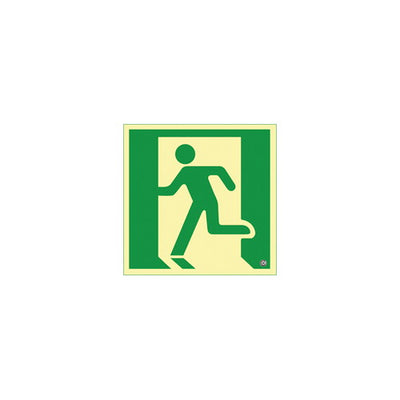 高輝度蓄光誘導標識角型120角56327-1*の商品画像