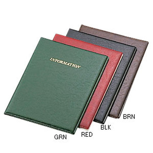 レザータッチインフォメーションIF-101グリーン42474GRNの商品画像