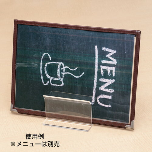 インフォメーションブック/メニュー立 アクリル製メニュースタンド シングル 56956***