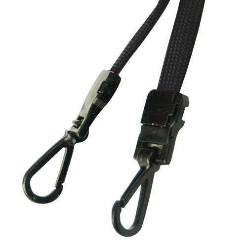 ストラップ付名札 NEWフックストラップ名札2 ブラック 31277BLK