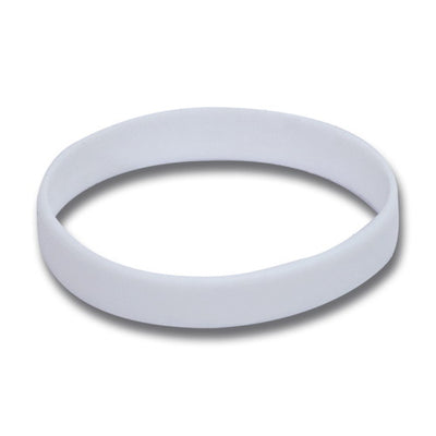 シリコンリストバンドホワイト32039WHTの商品画像