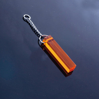 カラーキーホルダーKY418A-3オレンジ10901ORGの商品画像