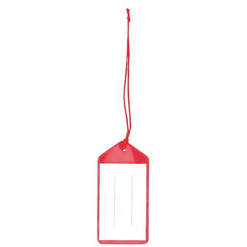 ネームタグレッドW65×H13011919REDの商品画像