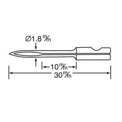 バノック303S用替針N-2(並)履物用09406***の商品画像