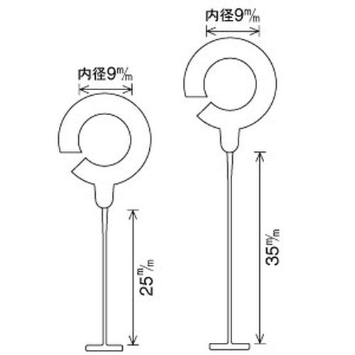 バノックピンフックピン25mm20990***の商品画像