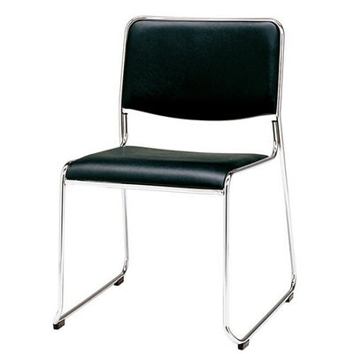 マッキンスタッキングチェアブラック60690BLKの商品画像