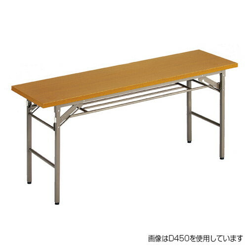 折りたたみテーブルW1500D450チーク59212-1*の商品画像