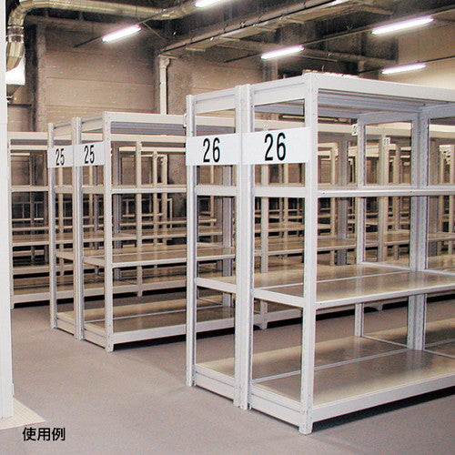 軽中量ボルトレスラック ラック300kg H2100 5段基本 (D750) W1850 5段基本 D750 W1850 50942-5*