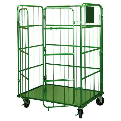 店舗用ラスパレ 観音扉タイプ KB-4C 緑 KB-4C 緑 54799-1*