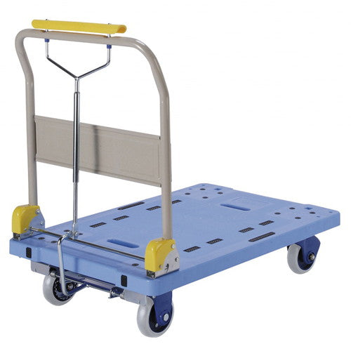 静音樹脂台車ハンドブレーキ付大56409-2*の商品画像