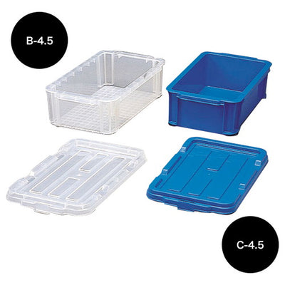 BOXコンテナ用フタC-4.5ブルー54229BLUの商品画像