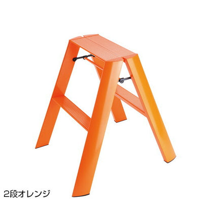 デザイン踏台ルカーノ2段ホワイト60456-04の商品画像