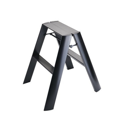 デザイン踏台ルカーノ2段ブラック60456-05の商品画像