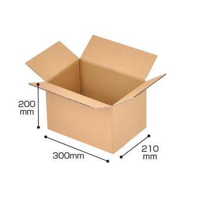 ダンボールケース300×210×200(10枚)48000-05の商品画像