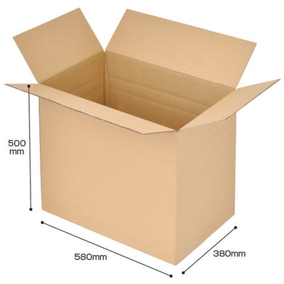ダンボールケース580×380×500(10枚)48000-19の商品画像