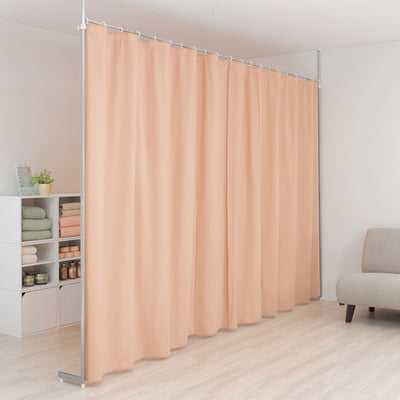 つっぱりパーティション(カーテン)薄茶56836-3*の商品画像