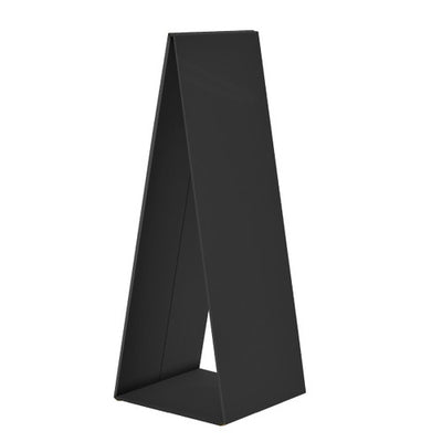 段ボール製ダンクルサインスタンドA62576(ホワイト/ブラック)