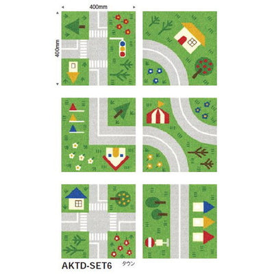 東リファブリックフロアキッズロードパネルカーペットの商品画像
