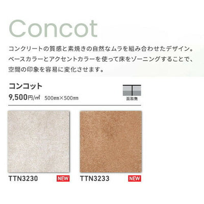 東リタイルルースレイ50NW-EX500mm×500mmケース売り(10枚入)の画像