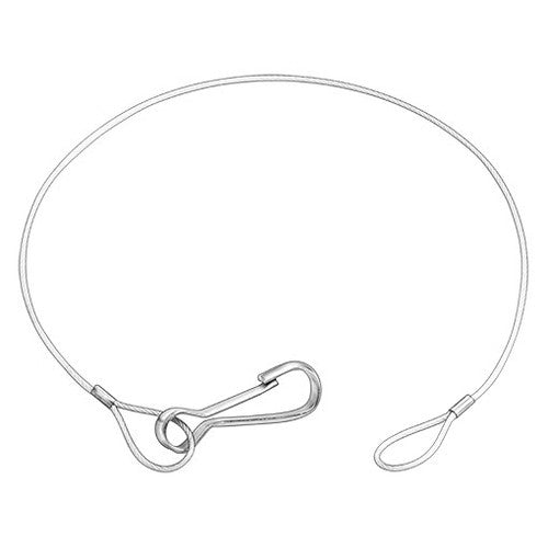 岩崎電気LDRW-600/PF4落下防止ワイヤ(両側ループ+フック)