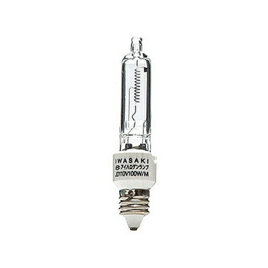 岩崎電気JD110V100W/P/Mアイハロゲンランプ(片口金形)JD/P/M110V用100WJD110V100W/P/M