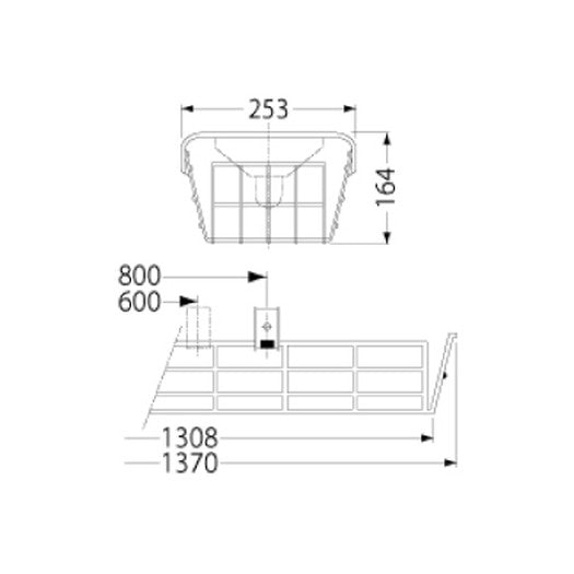 岩崎電気PF41511ガードLEDベースライト