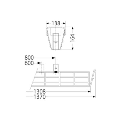 岩崎電気PF41504ガードLEDベースライト