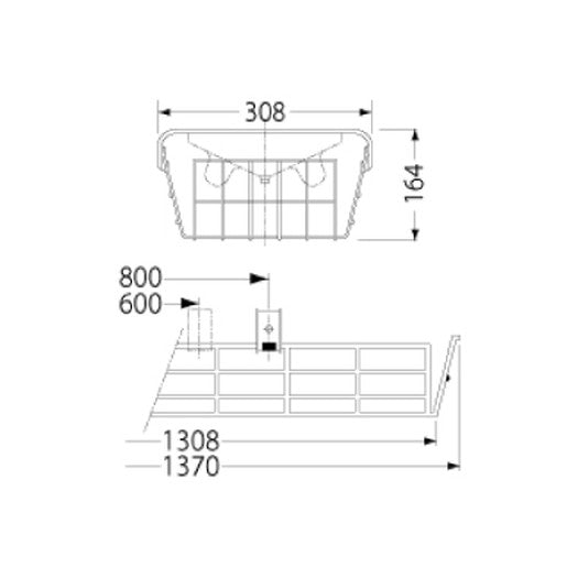岩崎電気PF42504ガードLEDベースライト