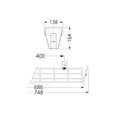 岩崎電気PF21504ガードLEDベースライト