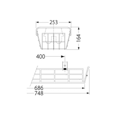 岩崎電気PF21514ガードLEDベースライト