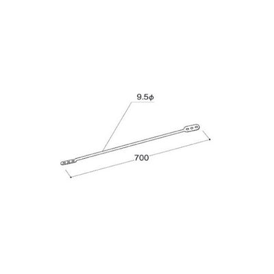 タテヤマアドバンスオプションパーツ振れ止め棒7005013427受注生産品