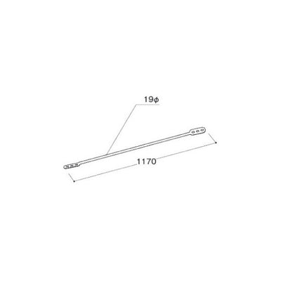 タテヤマアドバンスオプションパーツ振れ止め棒11705013429受注生産品