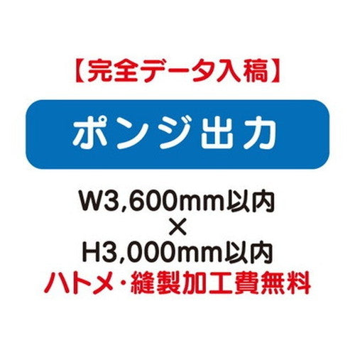 特注オーダー品ポンジ出力W3600×H3000の商品画像