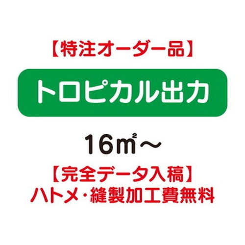特注オーダー品トロピカル出力16&#13217;～の商品画像