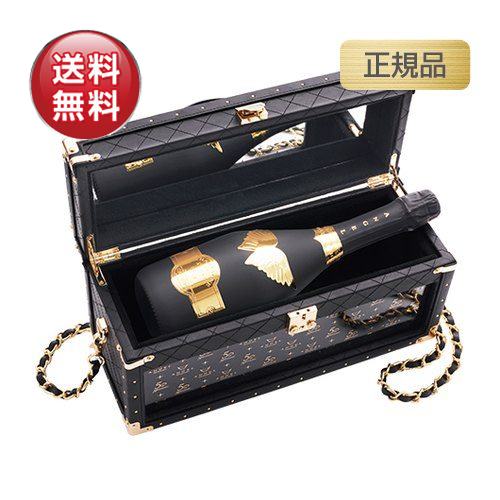 エンジェルシャンパンNVブリュットブラック5周年記念モデルレザーラッチタイプ正規品750mlの画像