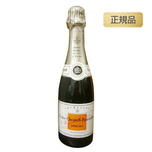 ヴーヴ・クリコホワイトラベルドゥミ・セックハーフ正規品375ml×12本入りの画像