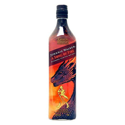 ジョニーウォーカーソングオブファイヤー並行品箱無700mlの画像