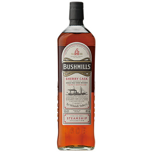 ブッシュミルズスチームシップシェリーカスク並行品1000mlの画像