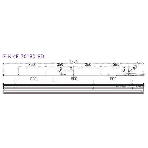 【屋外照明器具】【ナイル4】【W1800 昼光色】【ダウンライト】 F-NI4E-70180-8D-A NILE4(ナイル4) 昼光色