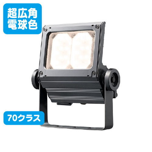 岩崎電気ECF7050SW/LSAN8/DGレディオックフラッドネオ70クラス超広角電球色ダークグレイの画像