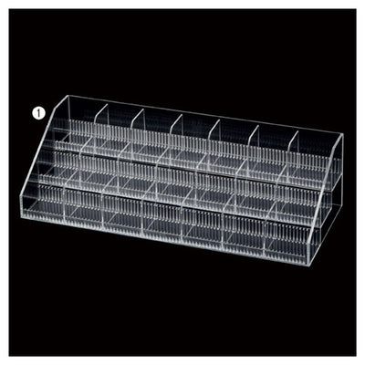 店舗用品演出用品小物ボックス3段タイプW59.8cmD25cmの商品画像