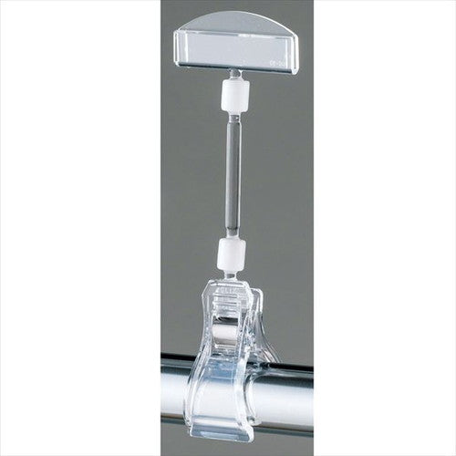 店舗用品サイン・掲示用品クリップポップスタンドクリアH16cm【10個】の商品画像