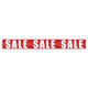 店舗用品販促用品シンプルSALEポスター棚帯ポスターの商品画像