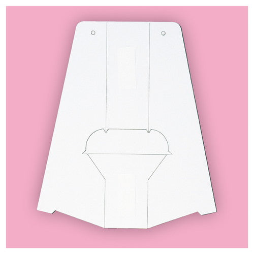 店舗用品サイン・掲示用品パネル用紙スタンド紙製ボード立てB3・A2用【10枚】の商品画像