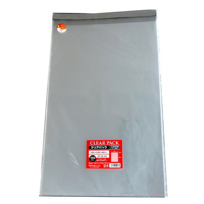 店舗用品ラッピング用品クリアパックOPP透明袋(テープ付き)33×53cmの商品画像