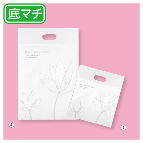 店舗用品ラッピング用品エレガントポリバッグ18×20×底マチ4cmの商品画像