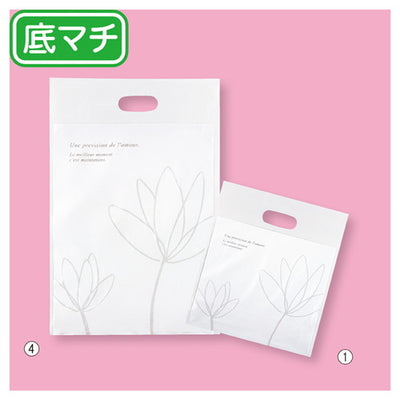店舗用品ラッピング用品エレガントポリバッグ18×20×底マチ4cmの商品画像